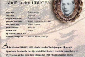 Şehit Hv.Plt. Atğm. Abdülkerim ÜRÜGEN