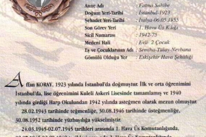 Şehit Hv.Plt.Yzb. Affan Koray