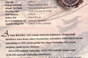 Şehit Hv.Plt.Yzb. Ahmet Kocabaş