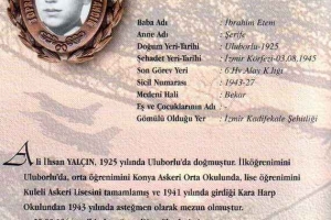 Şehit Hv.Plt. Tğm. Ali İhsan YALÇIN
