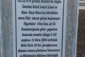 Şehit Hv.Plt.Ütğm. Bahadır Şahin