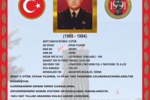 Şehit P.Ütğm. Efkan Yıldırım