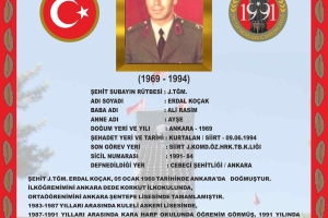 Şehit J.Tğm. Erdal Koçak