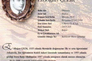 Şehit Hv.Plt.Tğm. Erdoğan Çelik