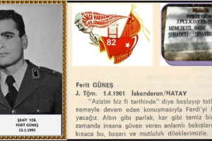 Şehit J.Plt.Kd.Yzb. Ferit Güneş
