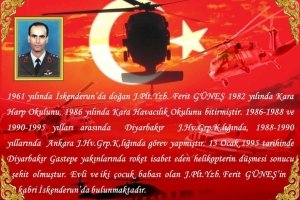 Şehit J.Plt.Kd.Yzb. Ferit Güneş