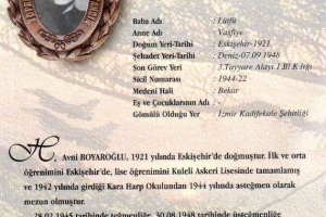 Ütğm. H. Avni BOYAROĞLU