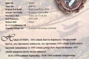 Şehit Hv.Plt.Ütğm. Hulusi Aytekin