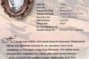 Şehit Hv.Plt. Tğm. Hüseyin Avni GÖKER