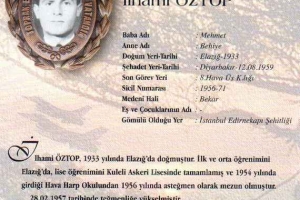 Şehit Hv.Plt.Tğm. İlhami Öztop