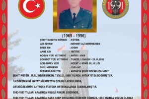 Şehit P.Ütğm. M. Ali Demirbüken