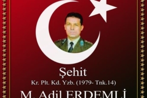 Şehit Kr.Plt.Yzb. Muhammet Adil ERDEMLİ