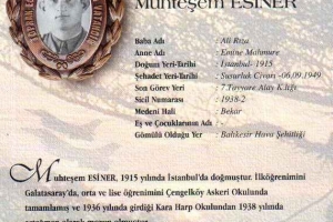 Şehit Hv.Plt. Yzb. Muhteşem ESİNER