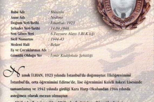 Şehit Hv.Plt. Ütğm. Namık İLHAN