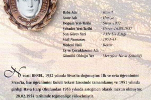 Şehit Hv.Plt.Tğm. Necati Benel