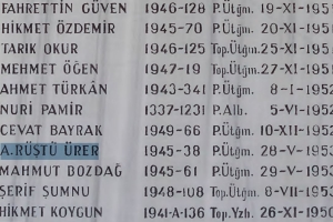 Şehit P. Ütğm. Ahmet Rüştü ÜRER