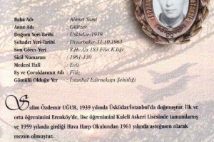 Şehit Hv.Plt.Tğm. Salim Özdemir UĞUR