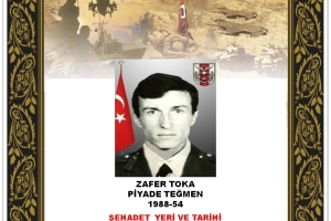 Şehit P.Tğm. Zafer Toka