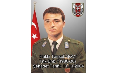 Şehit Tank Binbaşı Hakkı Tansel AKAY