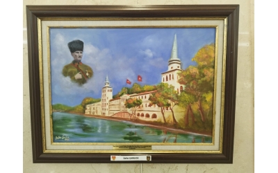 KHO 1976 Mezunu Zafer Çamlıca’ya ait Kuleli Askerî Lisesi Tablosu