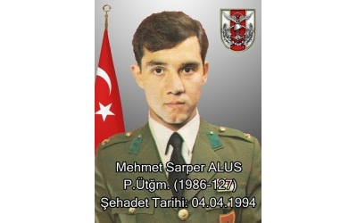 Şehit P.Ütgm. Mehmet Sarper ALUS