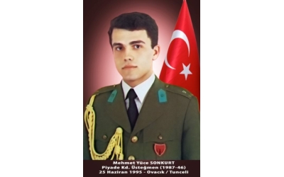 Şehit P.Ütğm. M. Yüce Sonkurt 