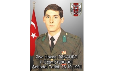 Şehit P.Ütğm. Ziya Hakan Özkaner