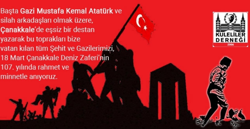 18 Mart Çanakkale Deniz Zaferi'nin 111. yıldönümü
