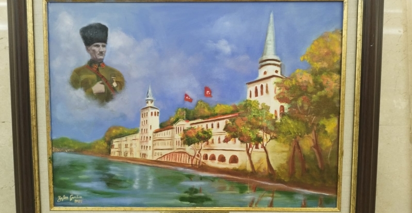 KHO 1976 Mezunu Zafer Çamlıca’ya ait Kuleli Askerî Lisesi tablosu