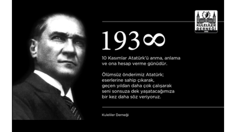 10 Kasım 2025 Ata'mizi Anıyoruz