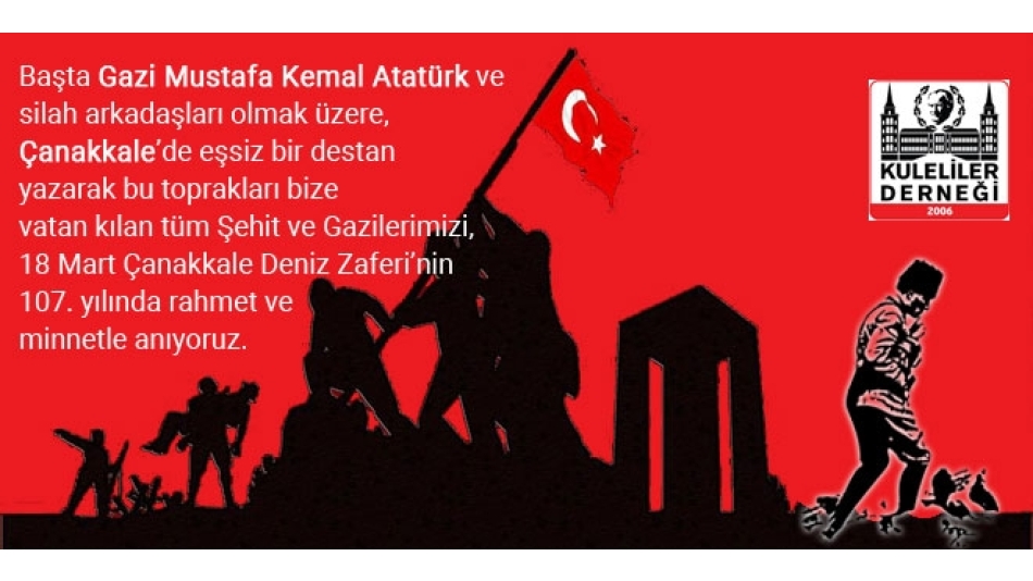 Çanakkale Deniz Zaferi’nin 111. yıl dönümü