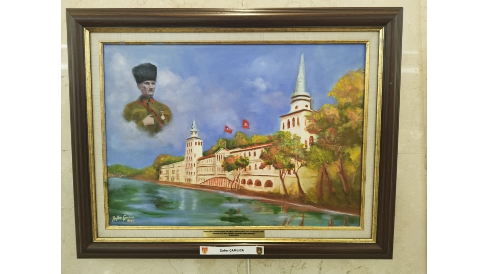 KHO 1976 Mezunu Zafer Çamlıca’ya ait Kuleli Askerî Lisesi Tablosu