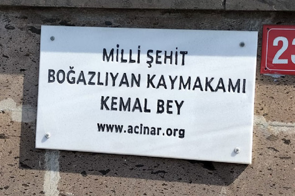 Milli Şehit Boğazlıyan Kaymakamı Mehmet Kemal Beyi Anma Ekinliği 10 Nisan 2022