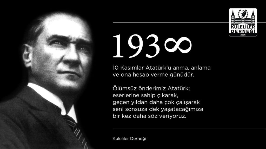 10 Kasım 2019 Atatürk’ü Anma Günü Etkinliği
