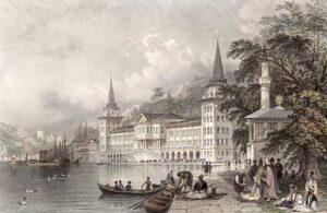 Thomas Allom’un gravürlerinde Kuleli Kışlası (1828- 1856 yılları arası)