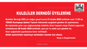 2025 Yılı Genel Kurul Toplantısı