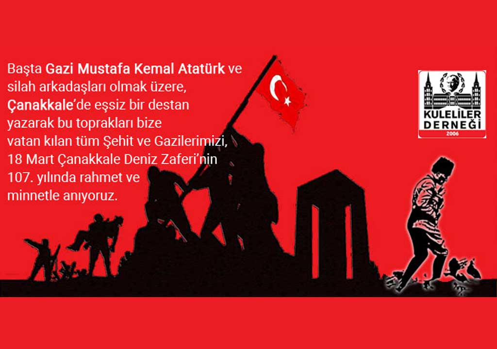 18 Mart Çanakkale Deniz Zaferi’nin 111. yıldönümü