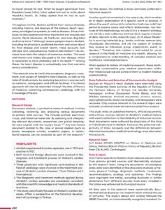 Atatürk’s (1881-1938) Heart Disease: A Qualitative Research