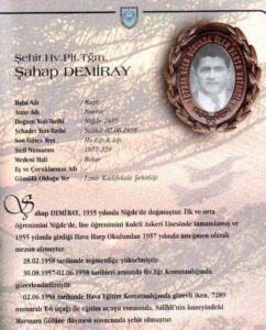 Şahap Demiray - görsel