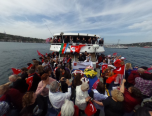 16 Mayıs 2022 Bandırma Vapurunu Samsun'a Uğurladık