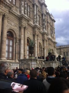 10 Kasım 2012 Atatürk'ü Anma Gününde Dolmabahçe'deydik