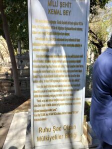 Milli Şehit Boğazlıyan Kaymakamı Mehmet Kemal Beyi Anma Ekinliği
