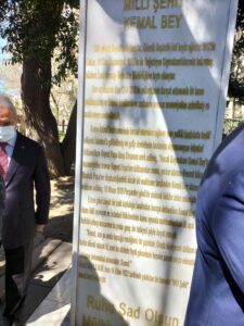 Milli Şehit Boğazlıyan Kaymakamı Mehmet Kemal Beyi Anma Ekinliği